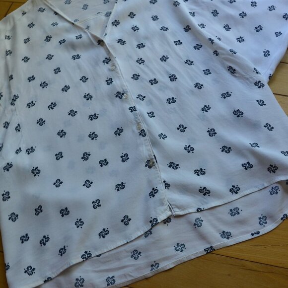 Designer Dolman Sleeve Top Blouse Size XS S - Picture 5 of 10